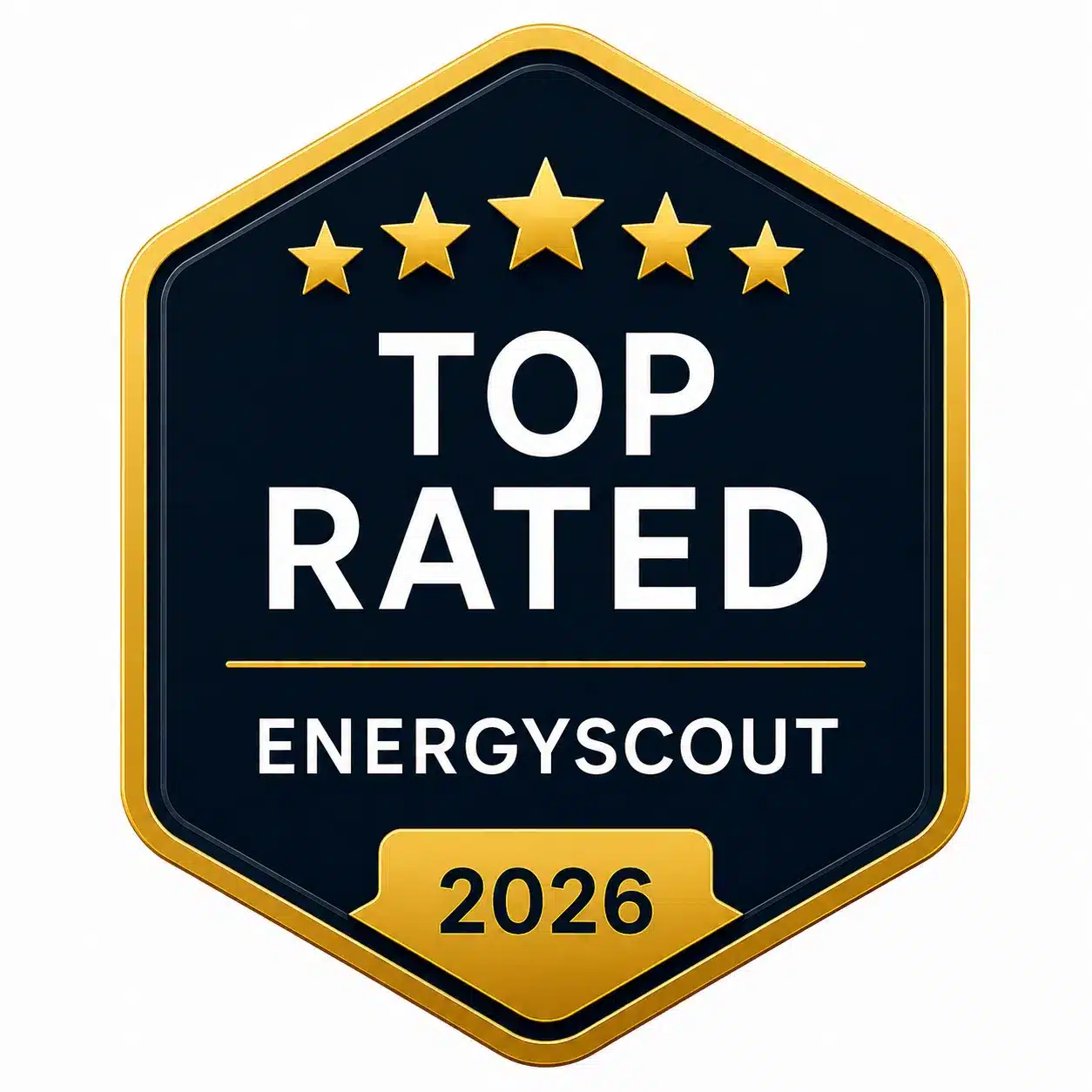 EnergyScout Top Rated badge
